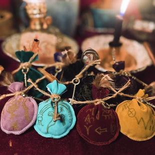 香囊香袋mini款 非裔美国人 植物mojo袋 传统手工 香囊 胡督