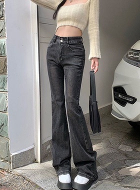 反季女装淘宝包邮专柜撤回捡漏女夏薄款美式白色深蓝色牛仔裤子