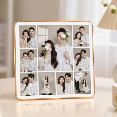 九宫格相框摆台照片定制情侣婚纱