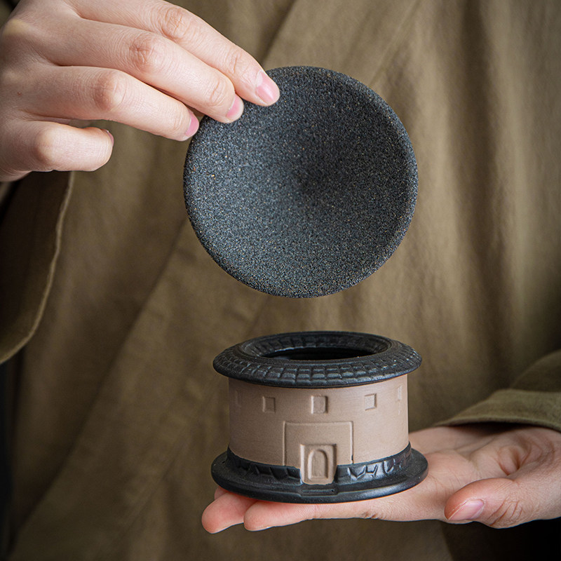 一品仟堂纳米陶瓷茶漏一体茶水分离过滤器茶滤泡茶神器茶叶过滤网