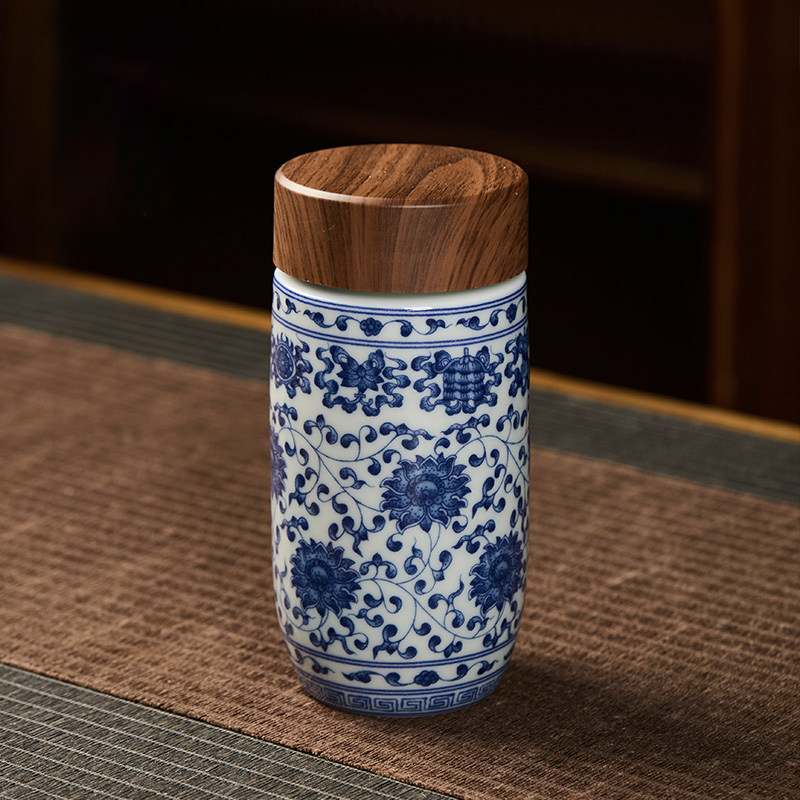 一品仟堂陶瓷保温杯茶杯大容量304不锈钢口袋便携随手杯带盖白瓷,餐饮具,保冷/保温杯,淘宝优惠券,粉丝福利购,淘宝优惠卷