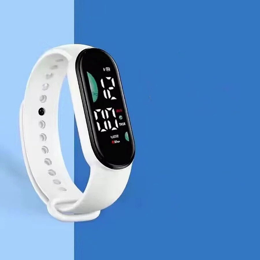成人运动手环手表男女学生潮流初中生高中电子表led夜光触屏防水