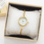 Digital Gold Shell White (Watch Box + Triangle Bracelet)