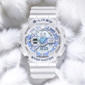 独角兽手表ins风网红同款 防水夜光运动电子表 可爱少女中学生韩版