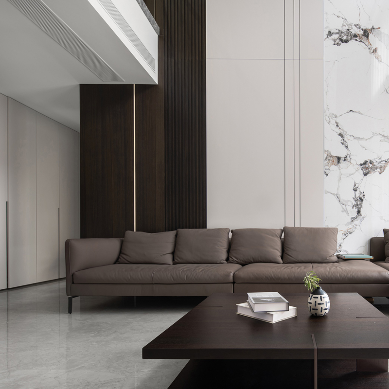 长城松木实木格栅板9mmmm厚客厅背景墙阳台吊顶凹凸形木饰面板