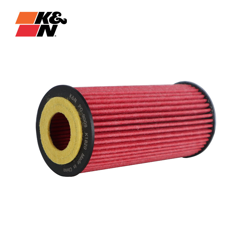 KN机滤适配A4L高尔夫GTI迈腾A5探岳Q5L凌渡A3机油滤芯格Q7途岳Q6