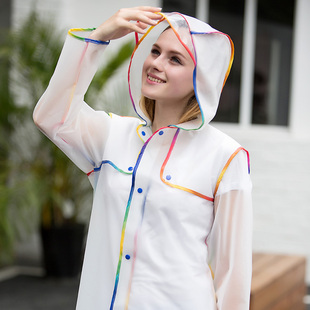 单人防水登山垂钓雨披 透明雨衣女户外徒步旅游男式 雨鼎 成人长款