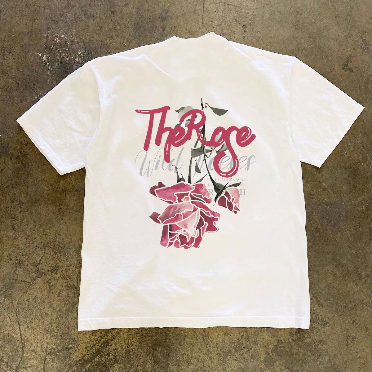 潮牌短袖t恤夏季短袖T恤男款230G重磅上衣国潮痞帅宽松美式复古潮