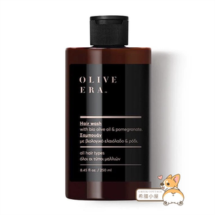 希臘直郵 ERA橄欖油山茶花 青檸 石榴洗發水護發素250ml OLIVE