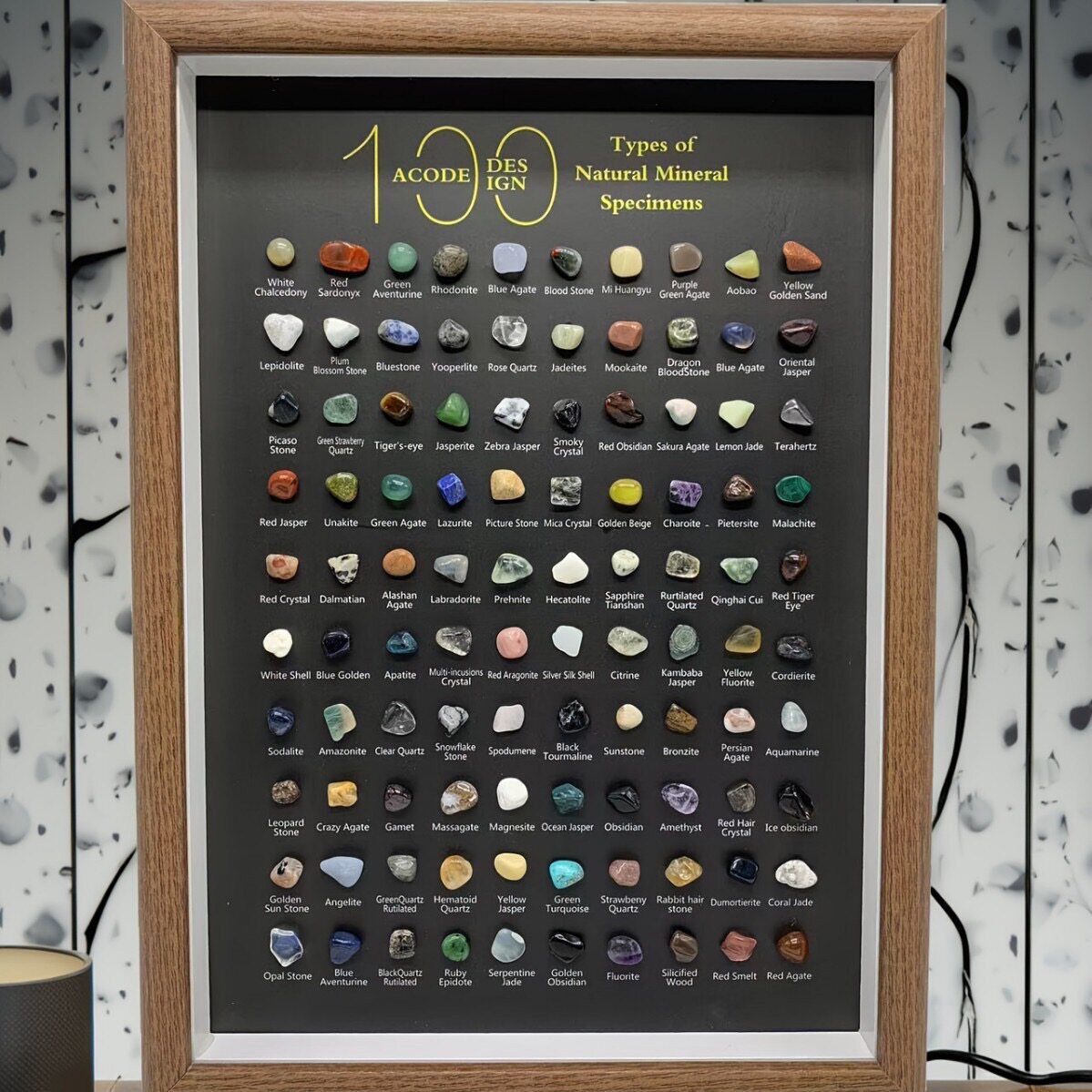 100种天然矿石标本教学科普礼品