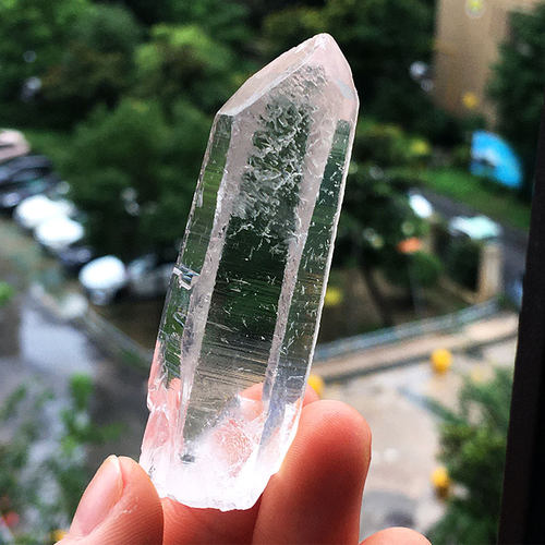 精品天然巴西天狼星水晶骸骨骨干