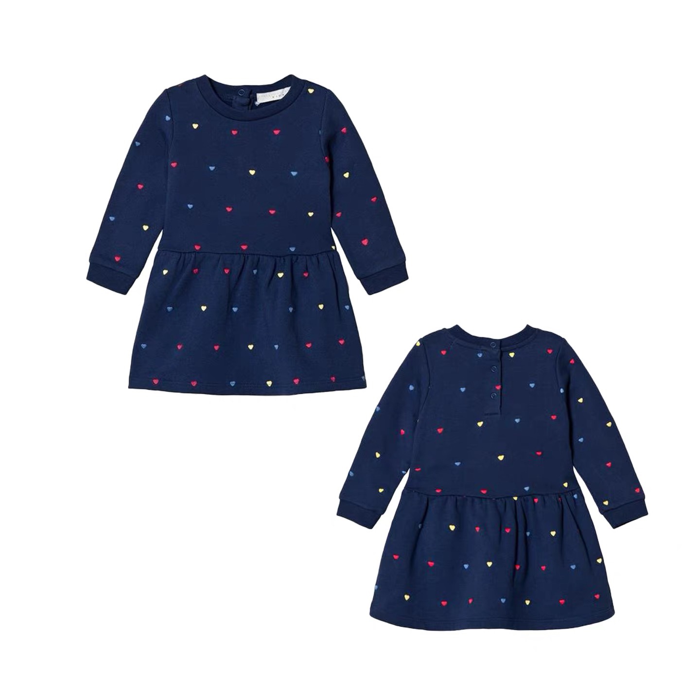 SMC女童可爱保暖休闲纯棉卫衣裙