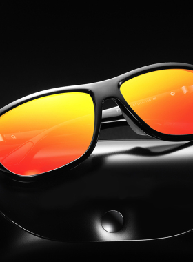 墨镜时尚风彩色运动大佬骑行眼镜