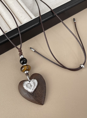 秋冬长款毛衣链挂脖项链配饰