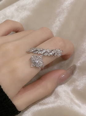 食指戒指女小众设计指环饰品