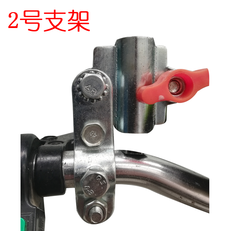 电动车遮阳雨伞支架自行