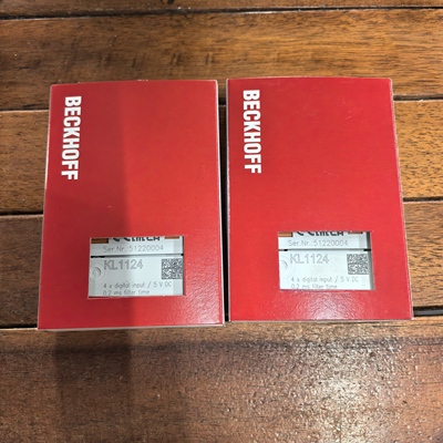 KL1124现货促销全新原装正品未拆封BECKHOFF倍福模块干净漂亮实物