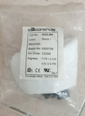 现货促销 全新原装 C3 CONTROLS 扭把开关 N22LBN 实物照片