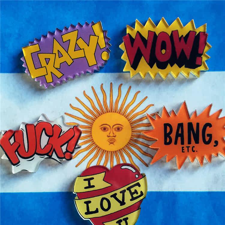 Broche en plexiglas - Ref 1182929 Image 3