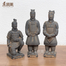 秦始皇兵马俑仿古摆件工艺品纪念品仿古模型西安特色礼品