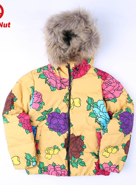 DEVIL NUT潮牌 恶魔 无性别保暖保暖休闲羽绒服流感外套-北欧 AET