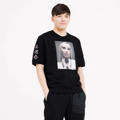 恶魔潮牌套头圆领男款卫衣