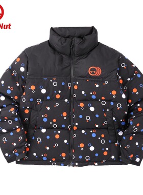 DEVIL NUT潮牌恶魔无性别雪峰保暖面包保暖羽绒夹克-DN体育 AET