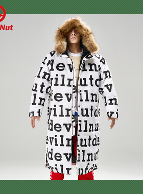 DEVIL NUT恶魔潮牌无性别情侣亲子舒适保暖羽绒服外套 北欧 AET