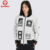 骨头 骷髅 男士 DEVIL BIB 潮牌 棉服 AFO NUT恶魔