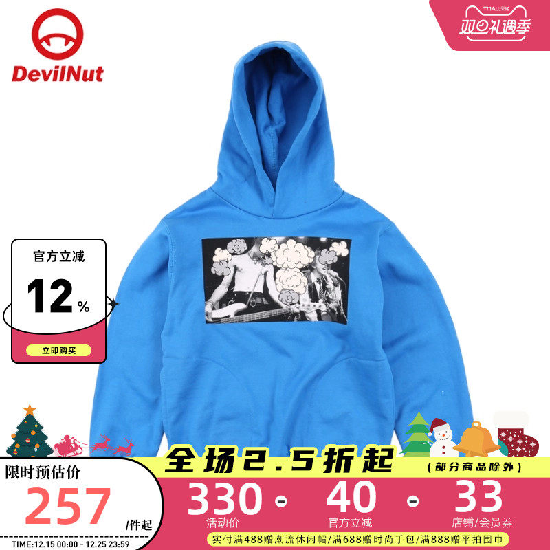 DEVILNUT潮牌恶魔童装套头卫衣