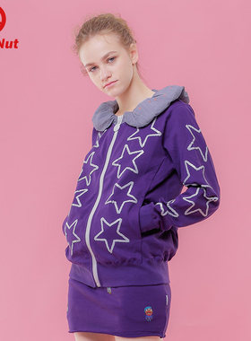 DEVIL NUT 潮牌 恶魔 流感外套 枕头领 纯棉 女式 卫衣 SFO