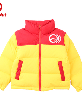 DEVIL NUT潮牌恶魔童装亲子保暖面包羽绒服体育羽绒夹克 KIDS AET