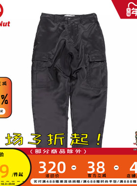 DEVIL NUT潮牌 恶魔 女士 飘带裤-BIB ASV