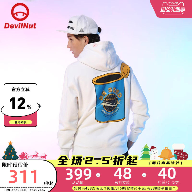 DEVILNUT潮牌恶魔男女情侣卫衣