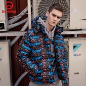 AOL DEVIL DN家居 无性别保暖保暖面包羽绒服 AET NUT恶魔潮牌冬季