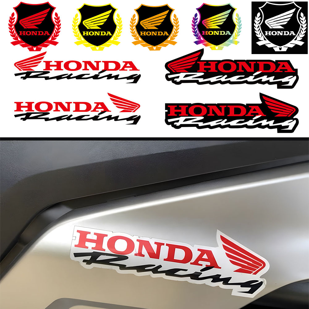 本田摩托车贴纸个性反光防水