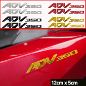 适用于本田ADV350贴纸摩托车改装 配件车头拉花轮毂贴反光装 饰防水