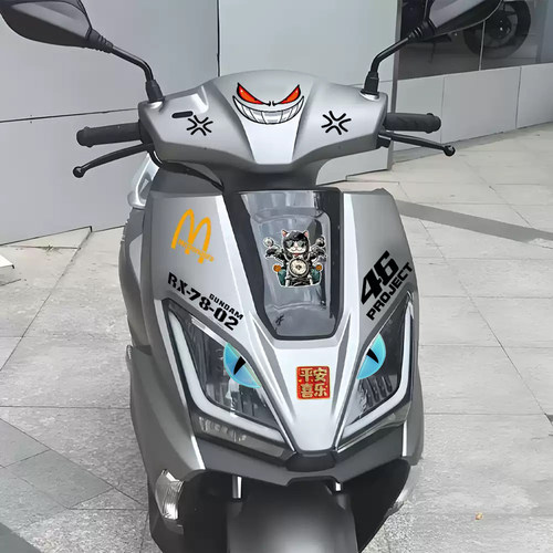 适用新大洲本田NS125GU车头拉花