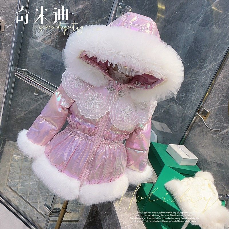 女童加厚羽绒服奇米迪