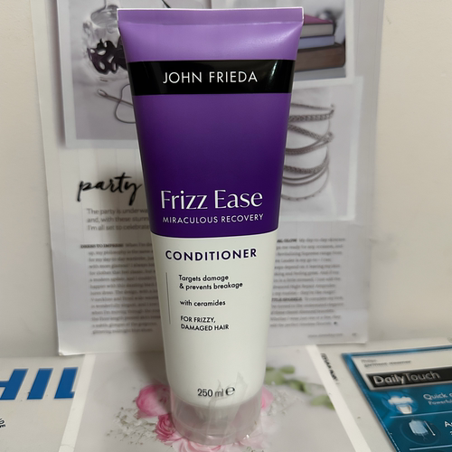 现货英国JOHN FRIEDA奇迹修复护发素250毫升改善毛躁受损洗发水
