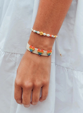 MMW女珍珠波西米亚风高颜值手链