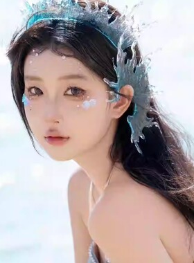 发饰发箍滴胶民族风眉心坠