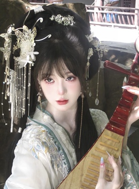汉服头饰发箍合金古风苏州妆造