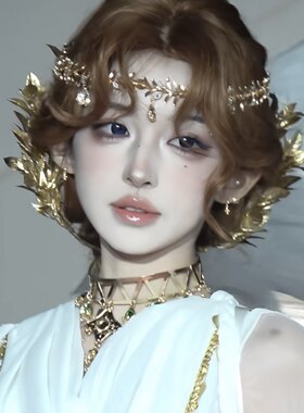 圣母巴洛克异域风希腊女头饰