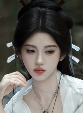 鞠婧祎阿黛同款妆造古风发簪头饰