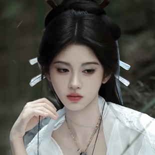 鞠婧祎阿黛同款妆造型古风发簪发饰头饰古装鞠婧祎来战汉服配饰新