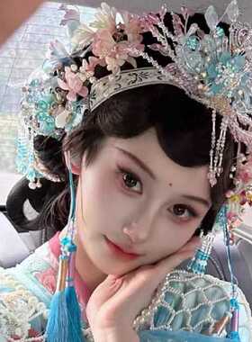戏曲风发带合金民族风古风发饰