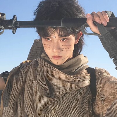 埃及部落异域风情摄影写真配饰男