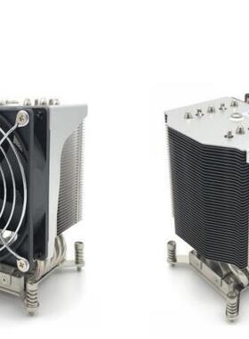 金钱豹4U散热器2011/1700 5热管铝散热片高速温控风扇115XCPU风扇