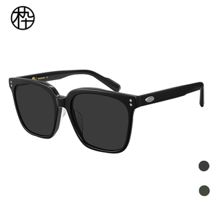 木九十太阳镜MJ11SM1519时尚 大方框造型墨镜修饰脸型显脸小防紫外